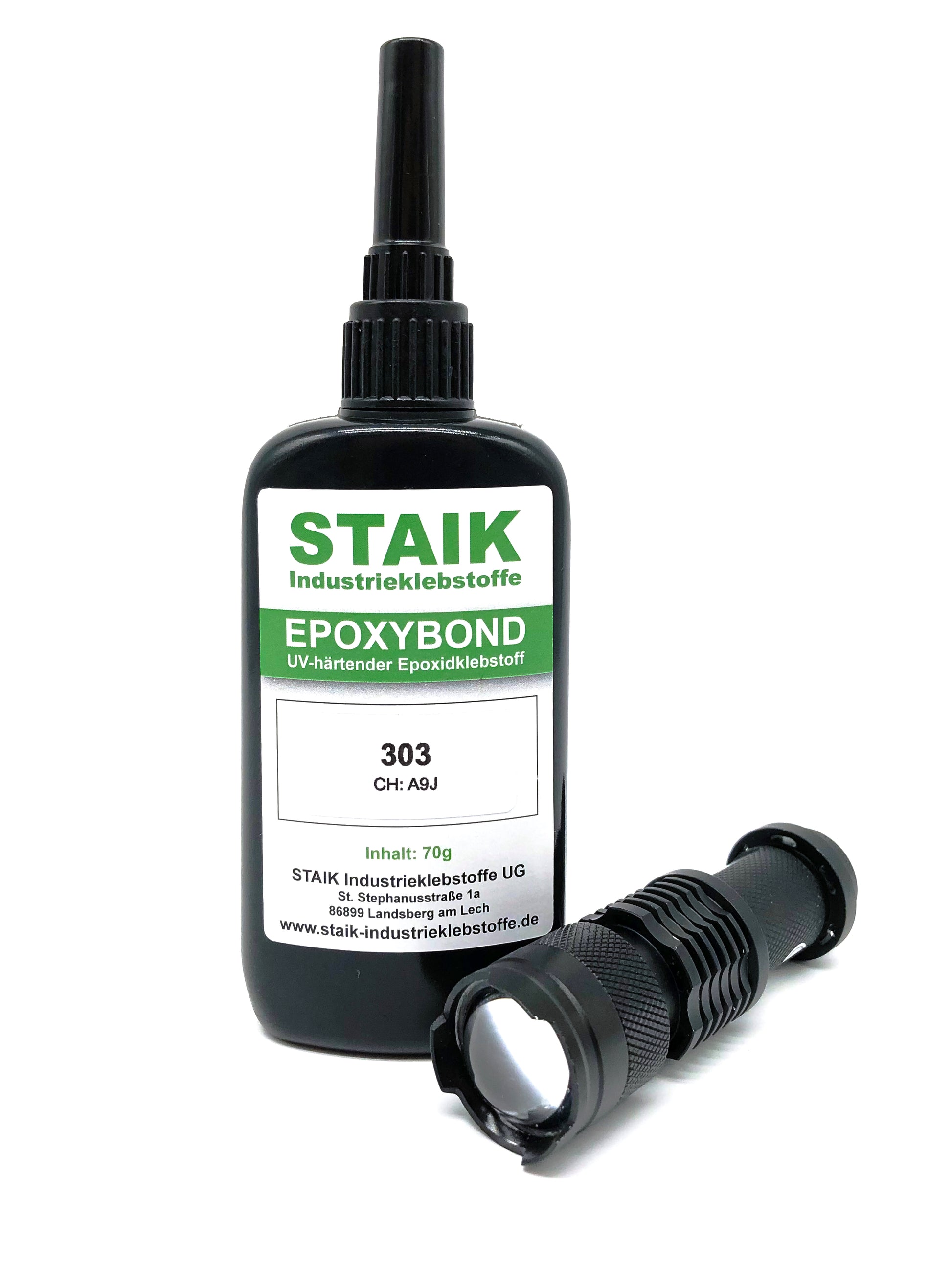 Epoxybond 303 ist ein dünnflüssiger Kunststoffkleber